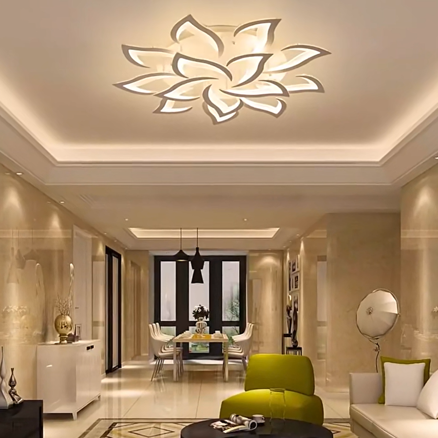 Plafonnier Lotus Floral LED | Héloïse