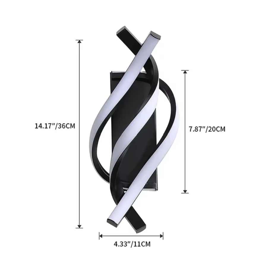 Applique Murale Spirale LED | Anaïs