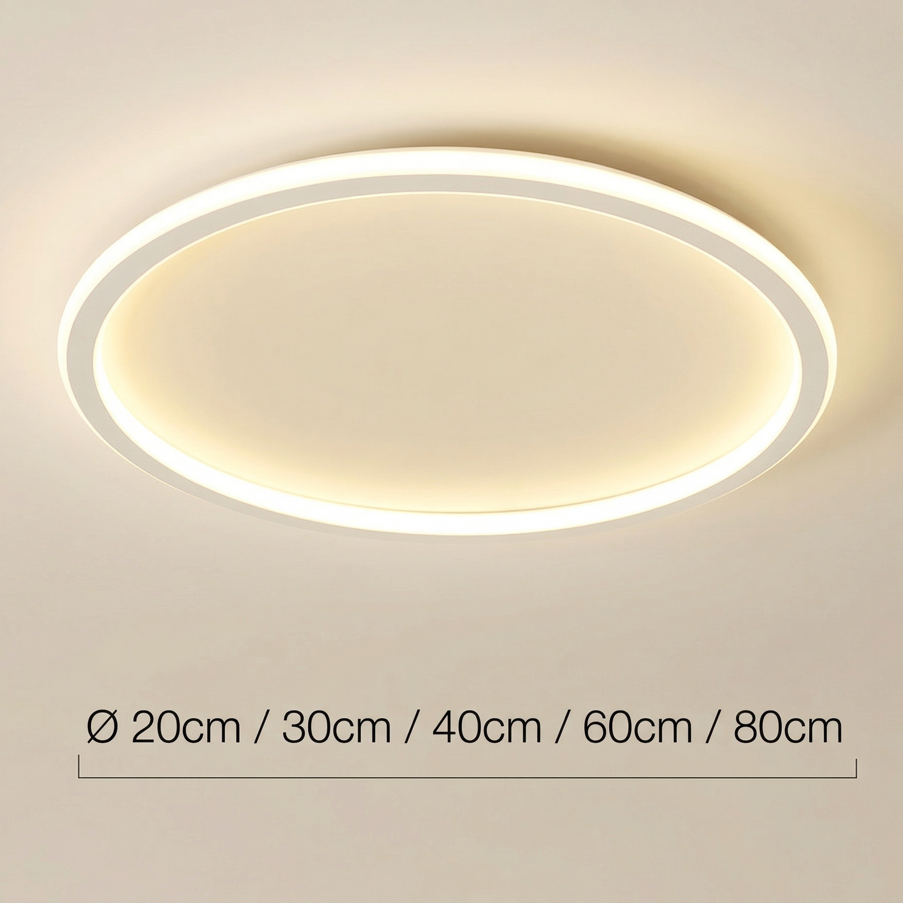 Plafonnier Circulaire Dimmable | Lucien