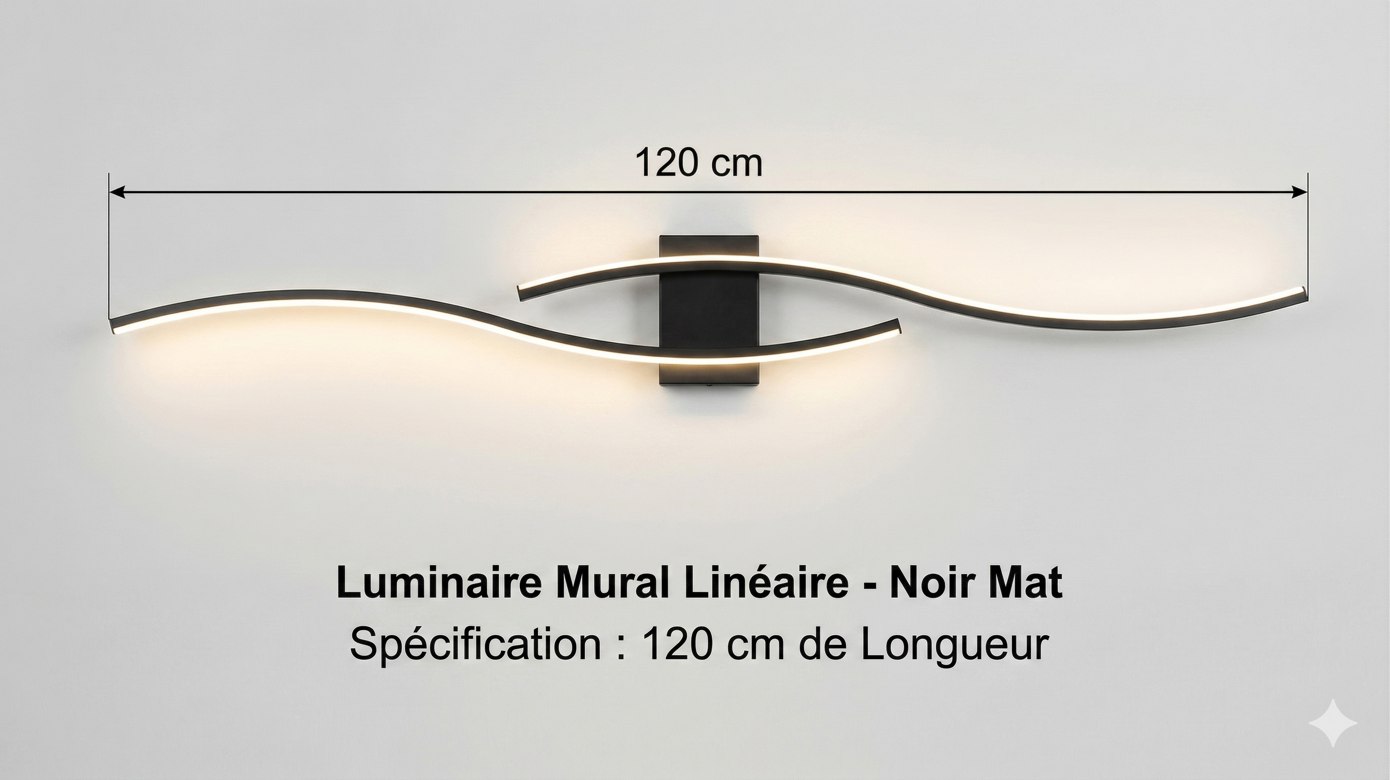 Applique Murale Métal Dimmable | Clément