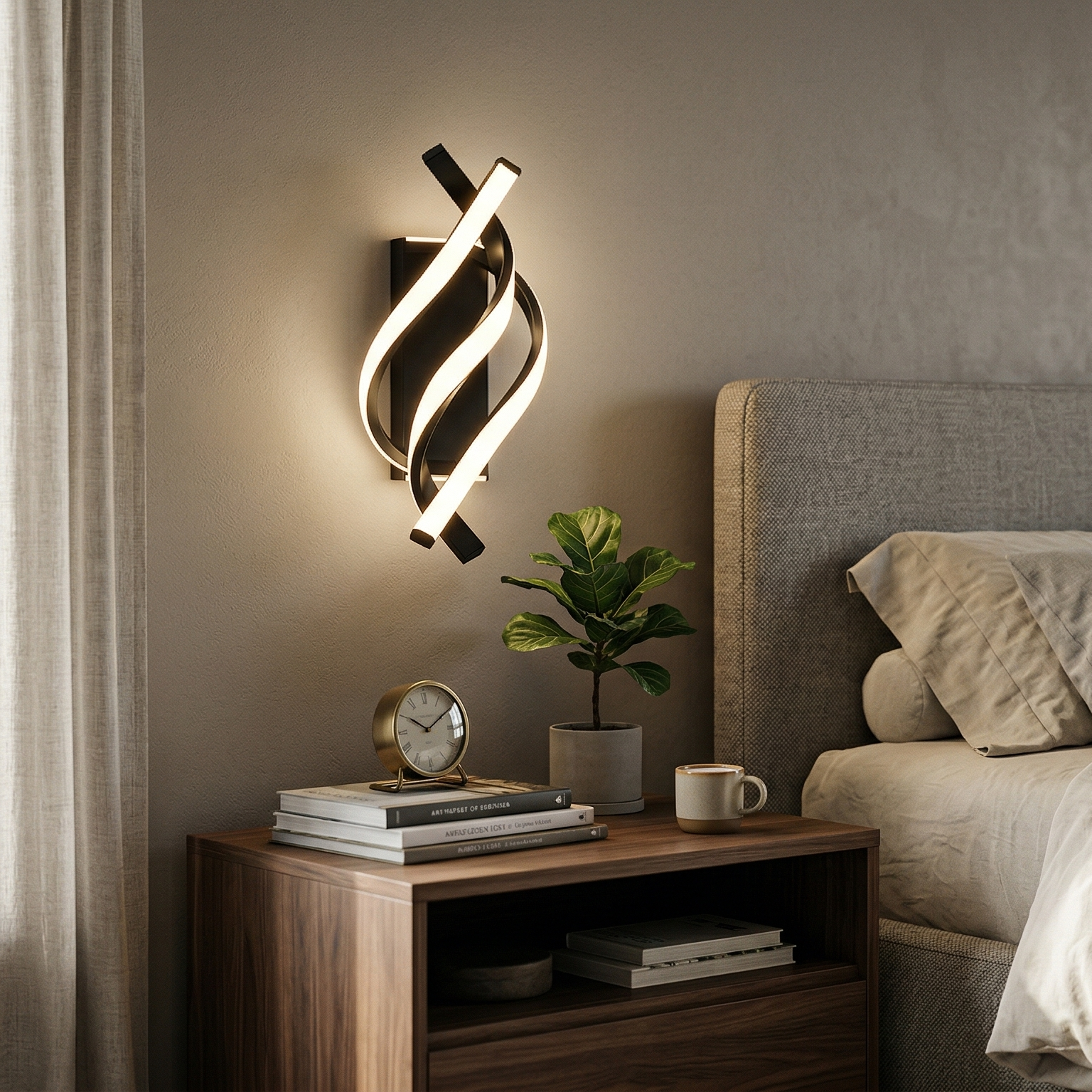 Applique Murale Spirale LED | Anaïs